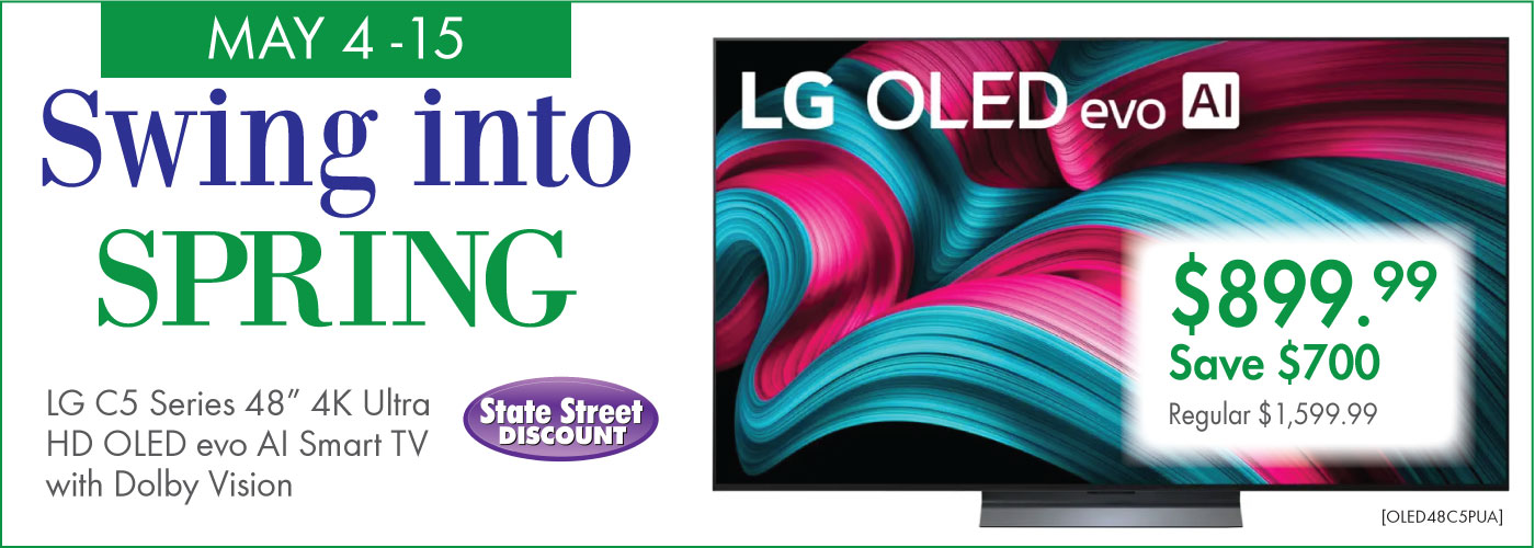LG C5 Series 48'' 4K Ultra HD OLED evo AI Smart TV