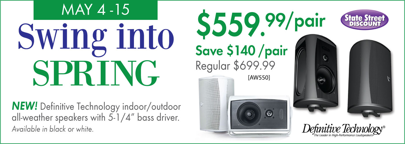 Definitive Technology® Dymension Outdoor™ 5.25'' Black Outdoor Surface Mount Speakers