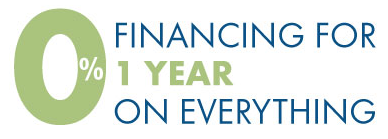 Zero Percent Financing